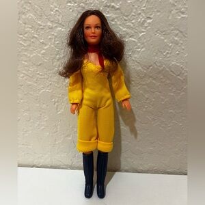 Vintage 1977 Charlie’s Angels Kelly Jaclyn Smith 8.5” Doll Figure HASBRO